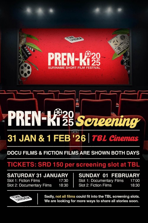 PREN-Ki Suriname Short Film Festival Documentaires